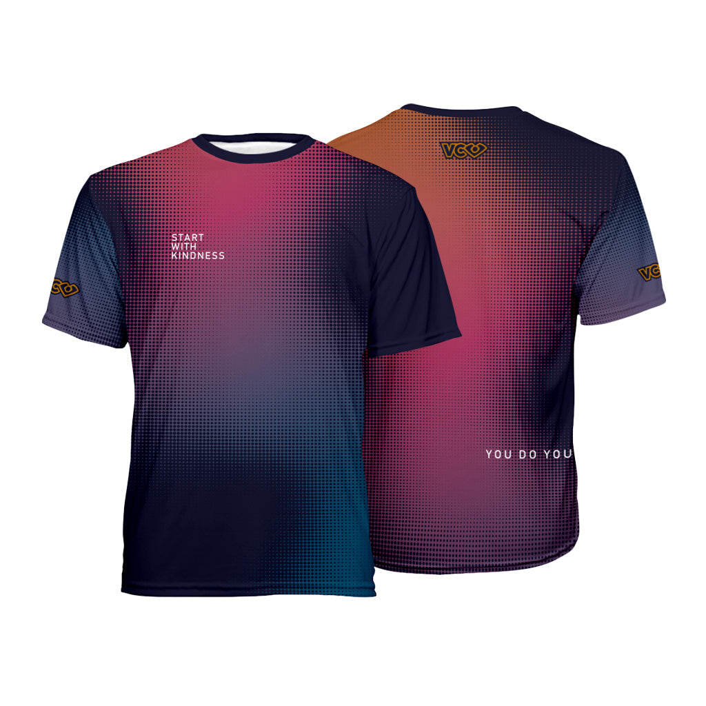 VC Ultimate Frisbee Kindness Flow Classic Performance Apparel Jersey - Start With Kindness You Do You