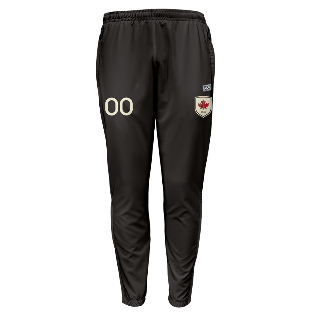Dodgeball Canada Team Canada Black Velocity Pants
