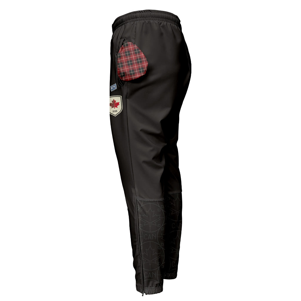Dodgeball Canada Team Canada Black Velocity Pants