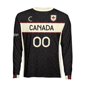 Dodgeball Canada Team Canada Dark Long Sleeve - Cloth