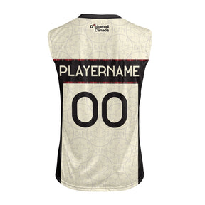 Dodgeball Canada Team Canada Light Classic Sleeveless Jersey - Women's Foam