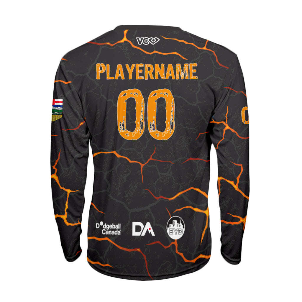 Edmonton Empire Youth Dodgeball Classic Fan Long Sleeve