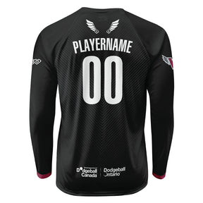 Valkyrie Dodgeball Dark Long Sleeve