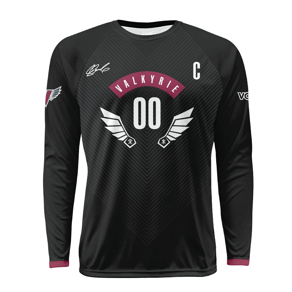 Valkyrie Dodgeball Dark Long Sleeve